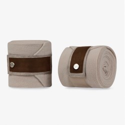 PS of Sweden polo bandages - Latte Brown Suede