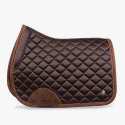PS of Sweden Suede Jump Saddle Pad - Coffee
