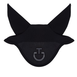 Cavalleria Toscana perforated Earnet with CT Logo - Black
