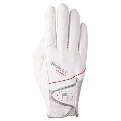 Roeckl White Madrid Gloves