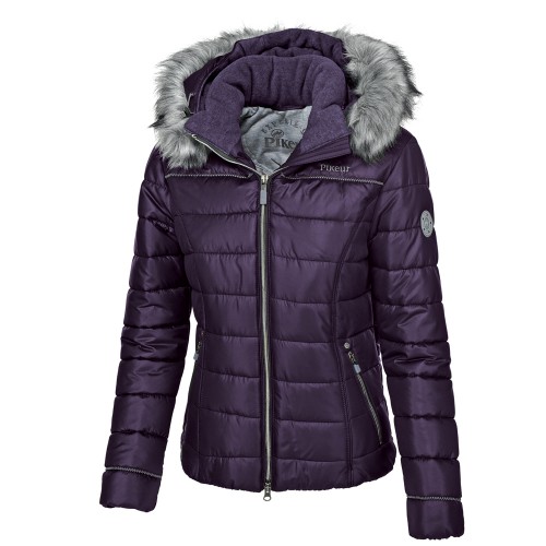 Pikeur Ladies Amal winter quilted jacket - Grape