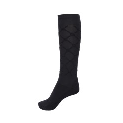 Cavallo Safira Knee high Riding socks - graphite/black